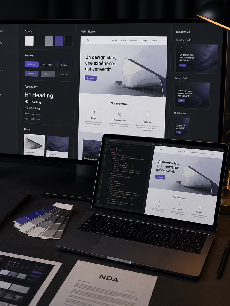 Production web confidentielle en marque blanche